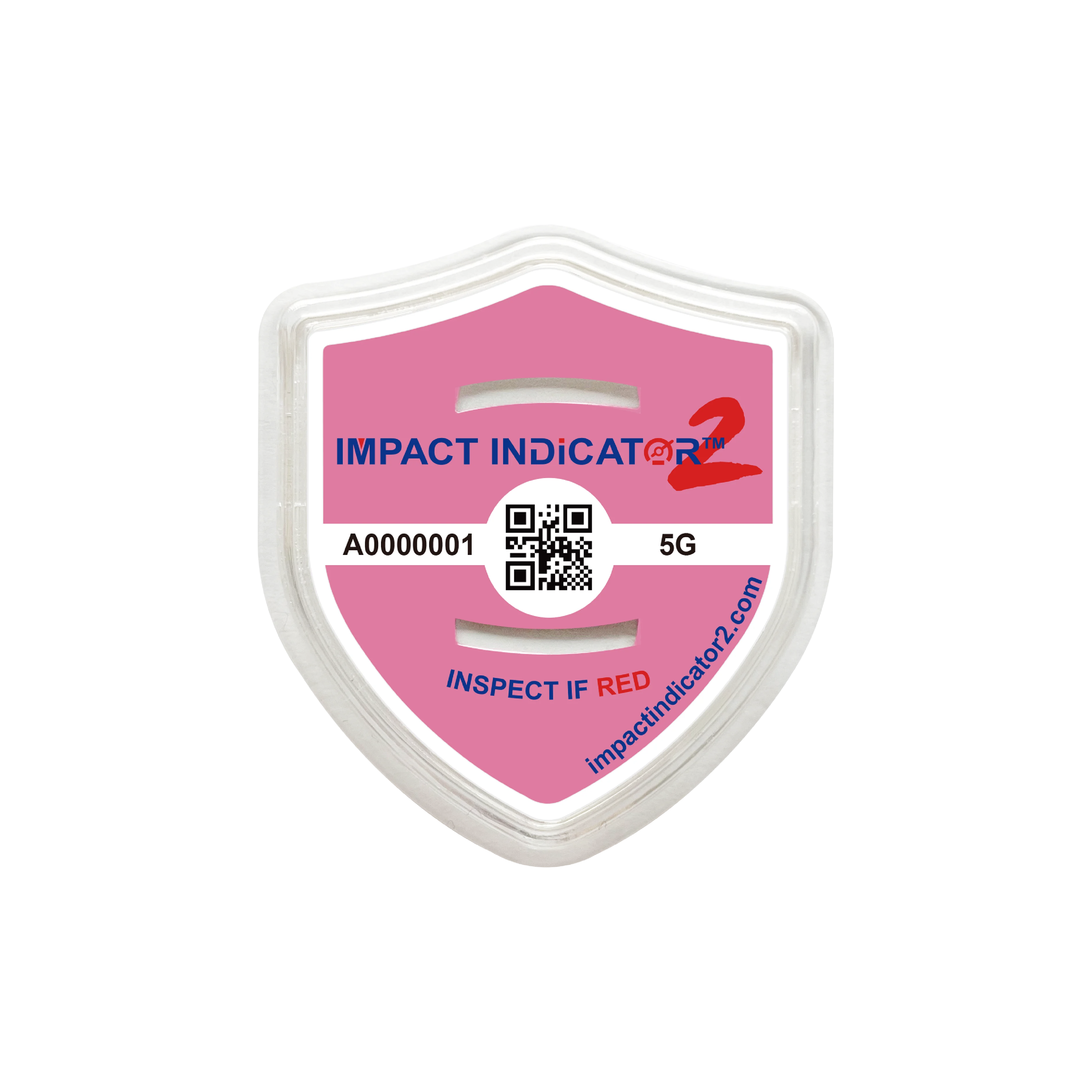 Shock Impact Indicator 2 5g Impact Label Snsor Sticker