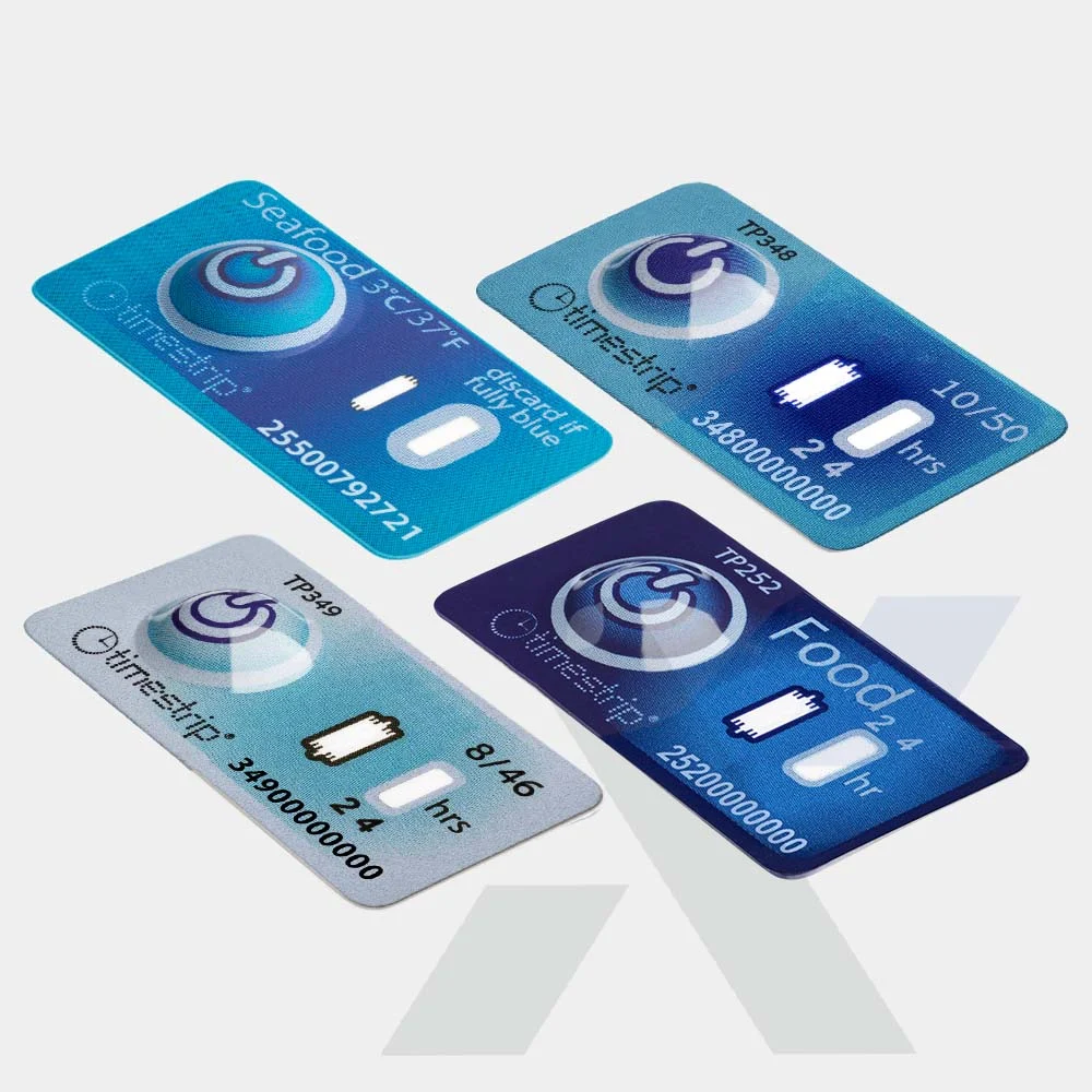 Timstrip Food Seafood Time And Temperature Indicators Time Strip Indicators Time Temperature Indicators For Food