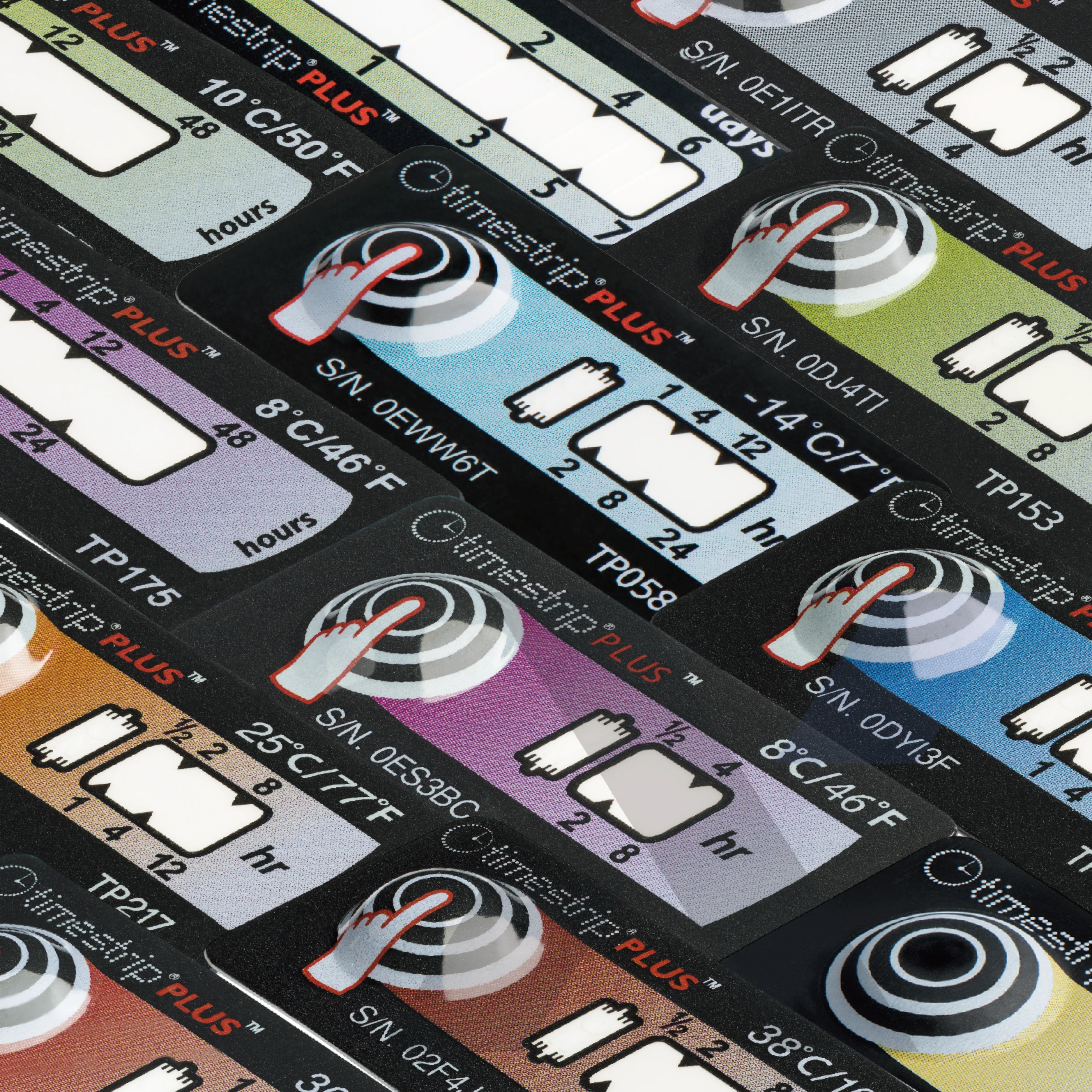 Timstrip Plus Series Time Temperature Indicator Labels Tti Timestrip.com