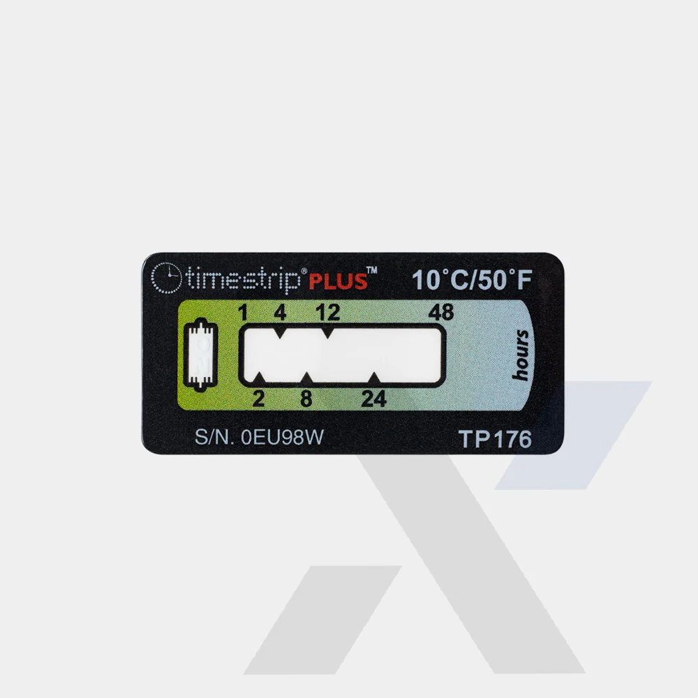 Timstrip Tp176 10°c 48h Time Temp Indicator Labels Tti Timestrip.com