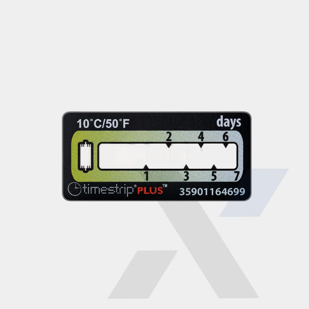 Timstrip Tp359 10°c 7d 168h Time Temp Indicator Labels Tti Timestrip.com