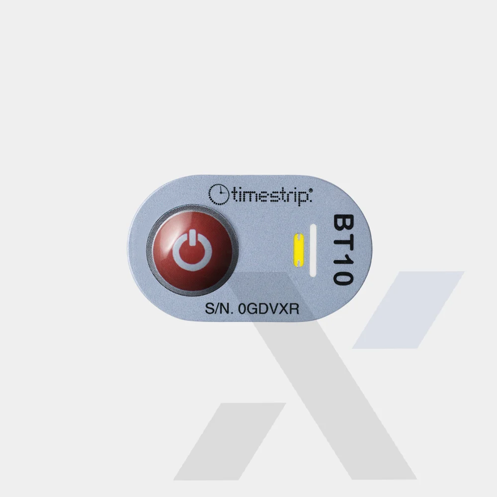 Timstrip Blood Temp 10 Tp278 Tti Time Temperature Indicator Label 10°c
