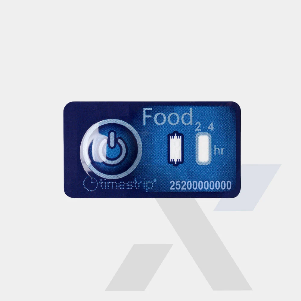 Timstrip Food Tp252 Time Temperature Labels 5°c 2 4h Time Strip Indicators