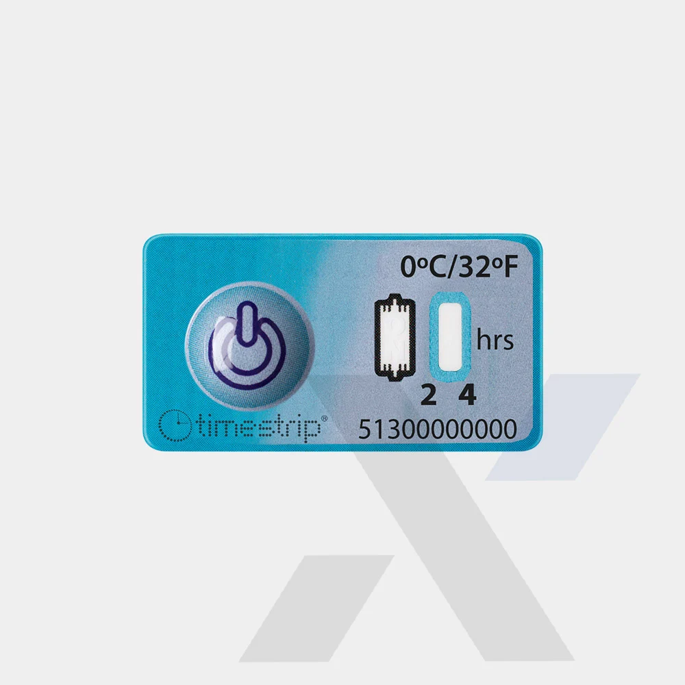 Timstrip Food Tp513 Time Temperature Labels 0°c 2 4h Time Strip Indicators