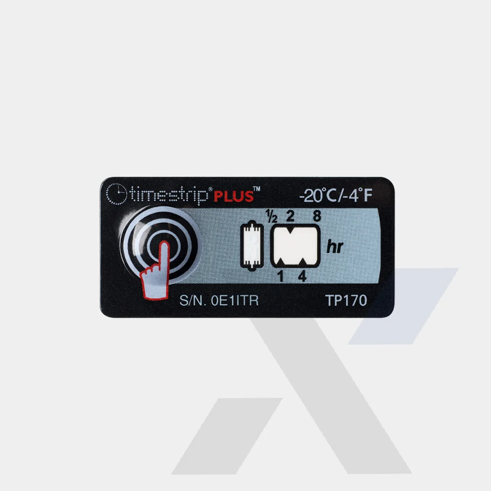 Timstrip Tp170 20°c 8h Time Temp Indicator Labels Tti Timestrip.com