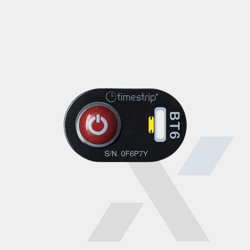 Timstrip Blood Temp 6 Tp302 Tti Time Temperature Indicator Label 6°c